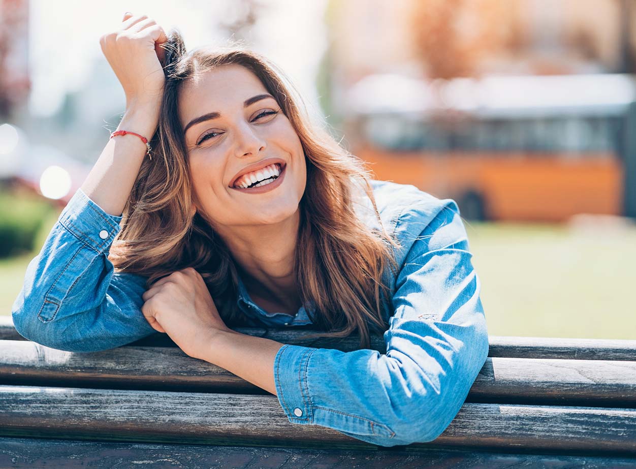 smiling woman